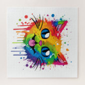 Puzzle arc-en-ciel Splat Cat (Horizontal)