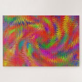 Puzzle Arc-en-ciel tissé (Horizontal)