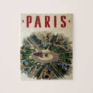 Puzzle Arc vintage de Triomphe Paris