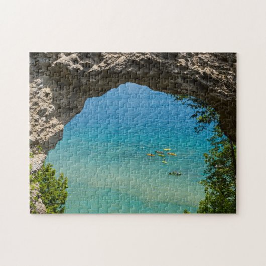 Puzzle Arch Rock Canoë (Horizontal)