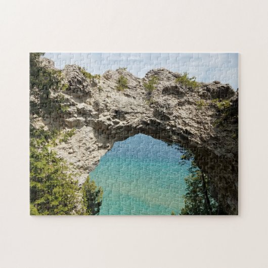 Puzzle Arch Rock sur l'île Mackinac, Michigan (Horizontal)