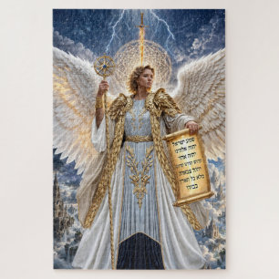 Puzzle Archange Uriel : Gardien Céleste de Lumière