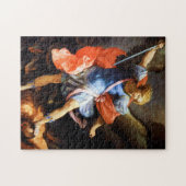 Puzzle Archangel Michael piétine Satan, Guido Reni (Horizontal)
