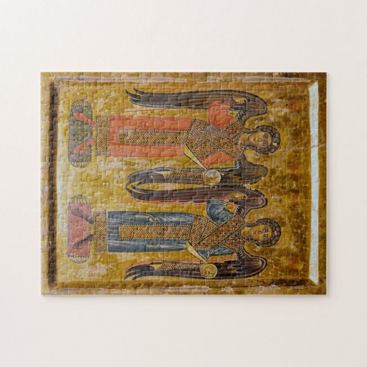 Puzzle Archanges Michael et Gabriel Orthodoxe Icon (Horizontal)