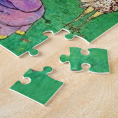 Puzzle Arche de Noah aquarelle arc-en-ciel amusant élépha (Côté)