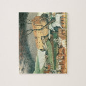 Puzzle Arche de Noé par Edward Hicks, Art populaire Vinta (Vertical)