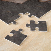 Puzzle Archéologie II - Crâne sur Arrière - plan à effet  (Côté)