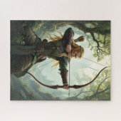 Puzzle Archer elfe du royaume des bois (Horizontal)