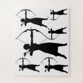 Puzzle Archer Femme Silhouette Thunder_Cove (Vertical)