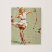 Puzzle Archery Pin-up (Vertical)