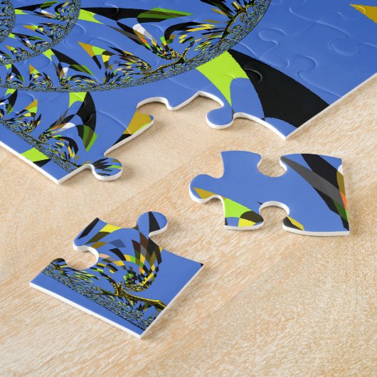 Puzzle Arches cool avec sphères fractales Art Design (Côté)