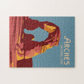 Puzzle Arches Parc National Souvenir ou cadeau (Horizontal)