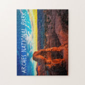 Puzzle Arches Parc National Utah Souvenir Voyage (Vertical)