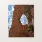 Puzzle Arches Rock Formation Utah. (Vertical)