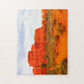 Puzzle Arches Rock Formation Utah. (Vertical)