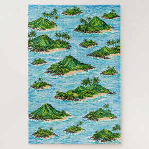 Puzzle Archipel d'île tropicale