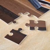 Puzzle Architecte sophistiqué Chat Ginger Kitten Art (Côté)