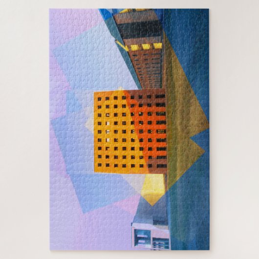 Puzzle Architecture Aldo Rossi bâtiment à Modène, Italie (Vertical)