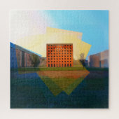 Puzzle Architecture Aldo Rossi bâtiment à Modène, Italie (Vertical)