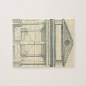 Puzzle Architecture Ancienne, Portique Romain avec Colonn (Horizontal)