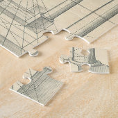 Puzzle Architecture Ancienne, Portique Romain avec Colonn (Côté)