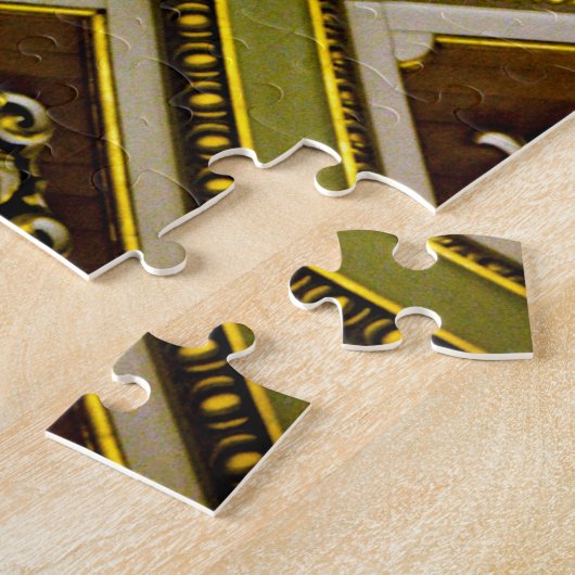Puzzle Architecture Brown et verte (Côté)