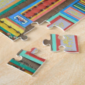 Puzzle Architecture coloniale de Little India Singapour (Côté)