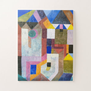 Puzzle Architecture colorée de Paul Klee, Art Abstrait