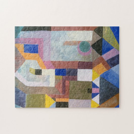 Puzzle Architecture colorée | Paul Klee (Horizontal)
