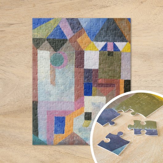 Puzzle Architecture colorée | Paul Klee
