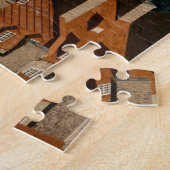 Puzzle Architecture de petite ville Art Bold et belle Jig (Côté)