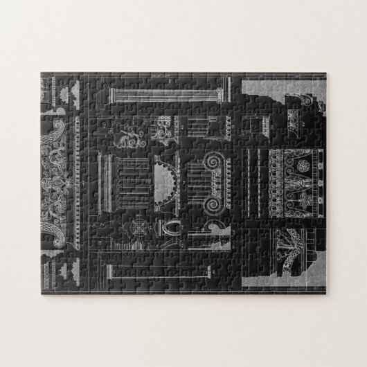 Puzzle Architecture graphique IV (Horizontal)