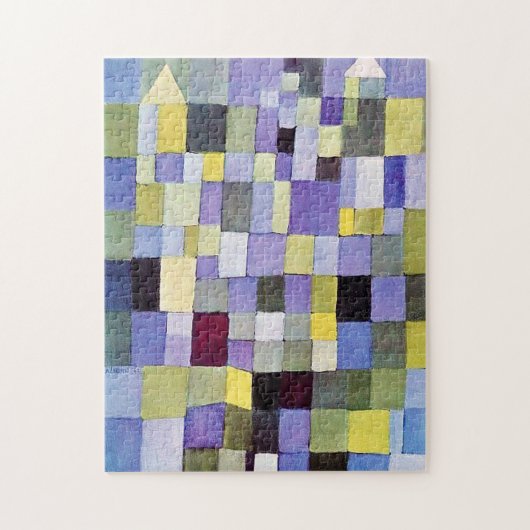 Puzzle Architecture, Paul Klee (Vertical)