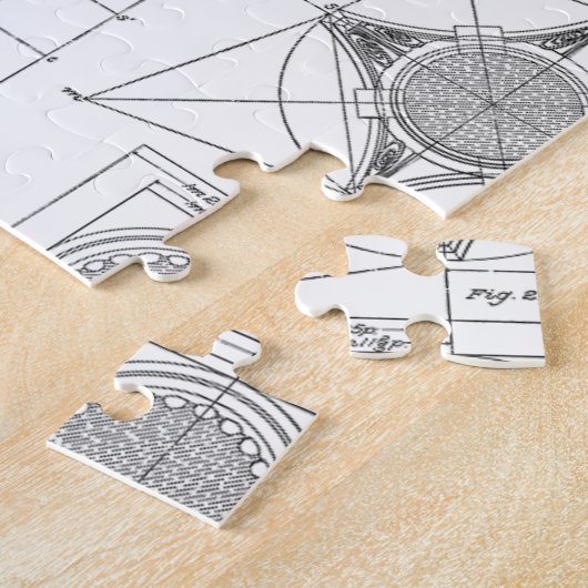 Puzzle Architecture vintage (Côté)