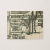 Puzzle Architecture vintage, cour romain avec colonnes (Horizontal)