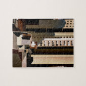 Puzzle Architecture vintage, gratte-ciel de Sheeler, 1922 (Horizontal)