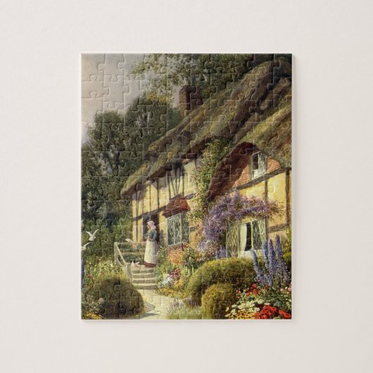 Puzzle Architecture Vintage, Maison de Campagne Anglaise (Vertical)