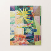 Puzzle Arden sur le lac Thun | August Macke (Vertical)