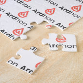 Puzzle Ardhon - wear your style, your way throw pillow (Côté)