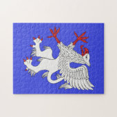 Puzzle Argent Griffin Rampant (Horizontal)
