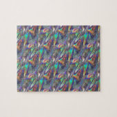 Puzzle argent holographique (Horizontal)