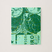 Puzzle Argent vert (Vertical)