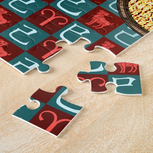 Puzzle Aries & Earth Snake (Côté)