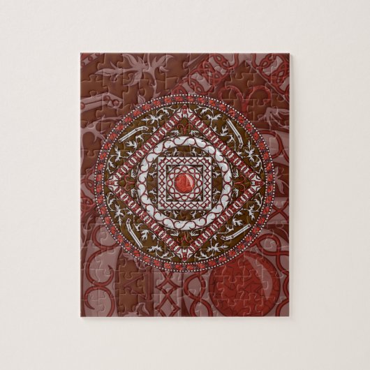 Puzzle Aries Mandala (Vertical)