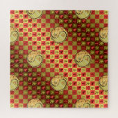 Puzzle Aries & Metal Dragon (Horizontal)