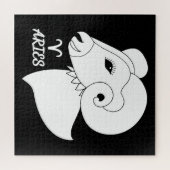 Puzzle Aries Silhouette (Horizontal)