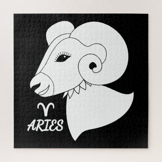 Puzzle Aries Silhouette (Vertical)