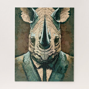 Puzzle Aristocrat Rhino