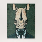 Puzzle Aristocrat Rhino (Vertical)