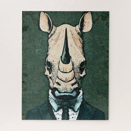 Puzzle Aristocrat Rhino (Vertical)